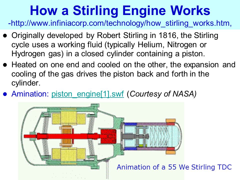 Stirling Engines & Electric Motors - ppt video online download