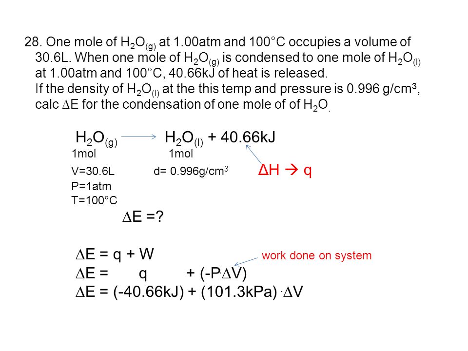 Ch6 1 The Nature Of Energy Energy The Capacity To Do Work Or To Produce Heat Law Of Conservation Of Energy Energy Can Be Converted From One Form To Ppt Download