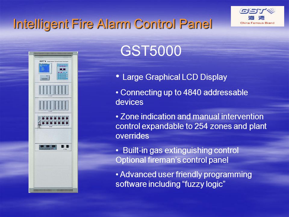 Intelligent Fire Alarm Control Panel