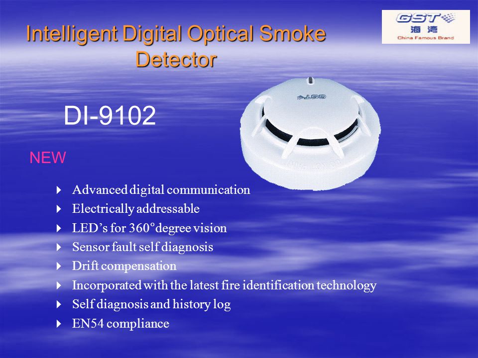 Intelligent Digital Optical Smoke Detector