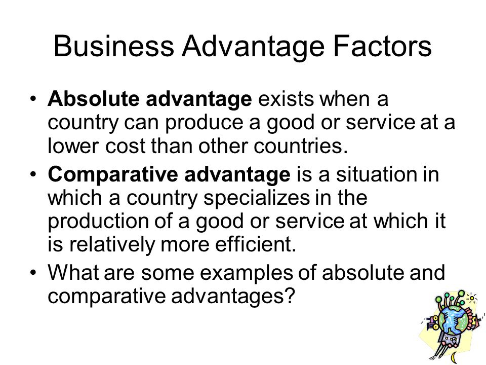 Business Advantage Factors