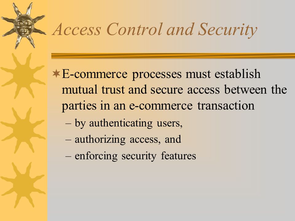 Access Control and Security