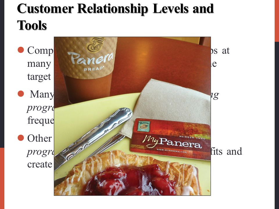 Customer Relationship Levels and Tools