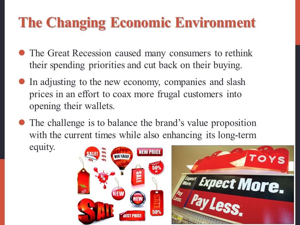 The Changing Economic Environment