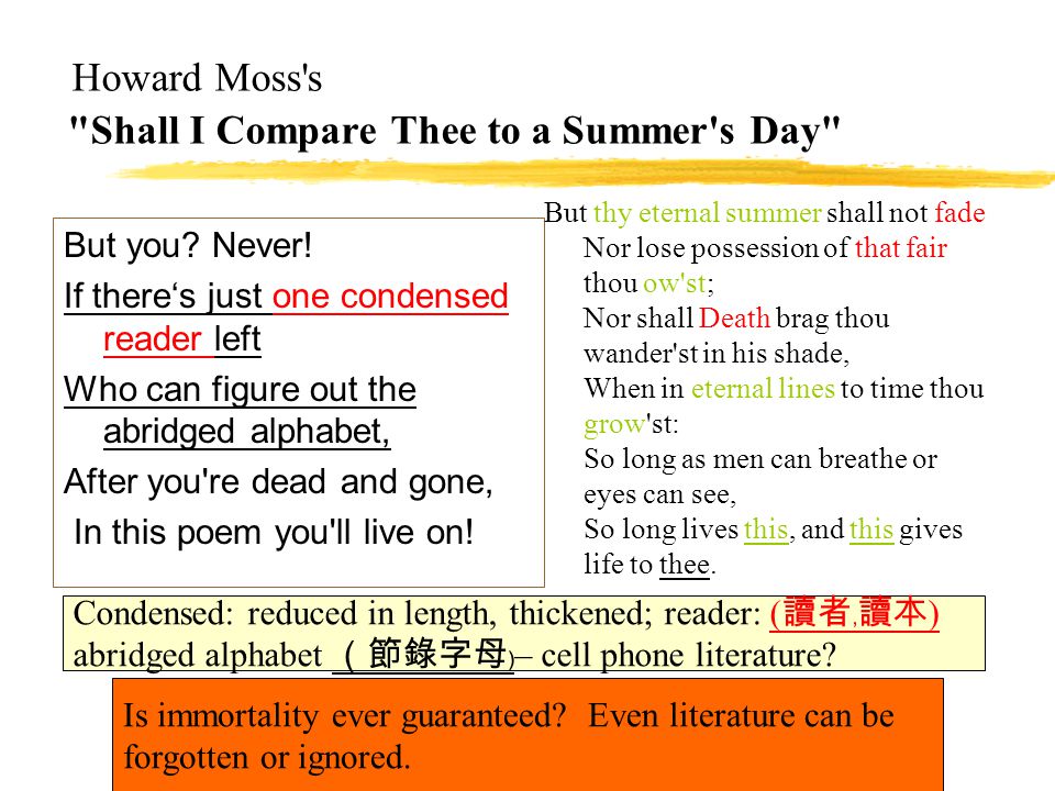 Shakespeare S Sonnets Ppt Video Online Download