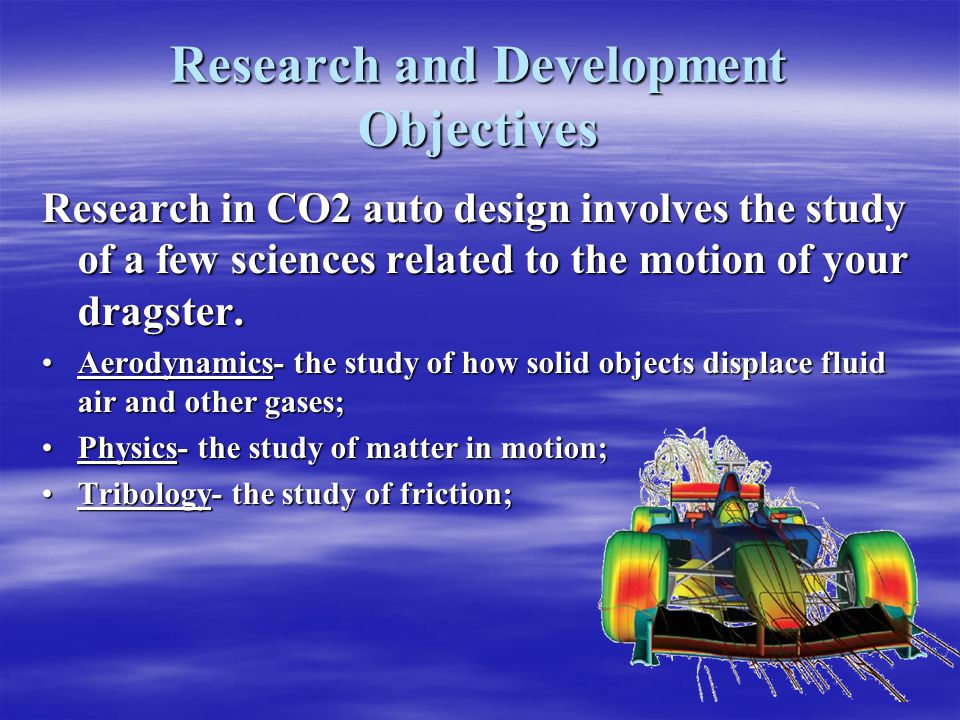 Research and Development Objectives