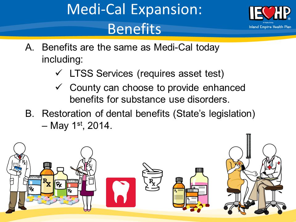 Medi-Cal Expansion: Benefits