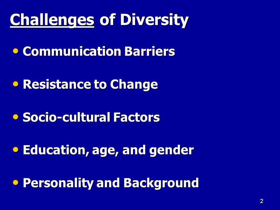 Cultural Diversity: A Necessity Or A Trend?