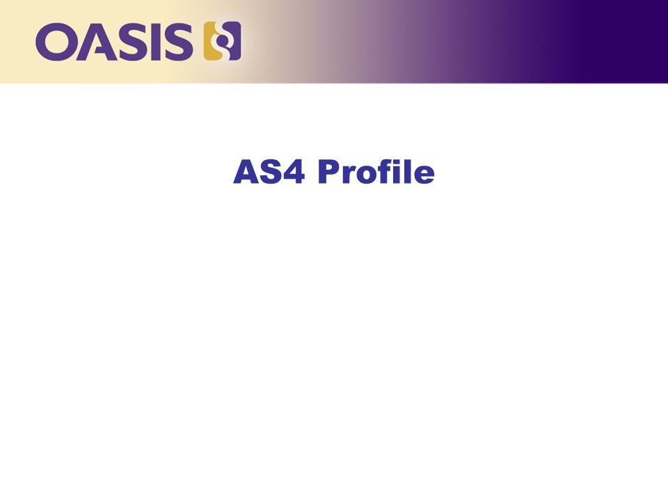 AS4 Profile