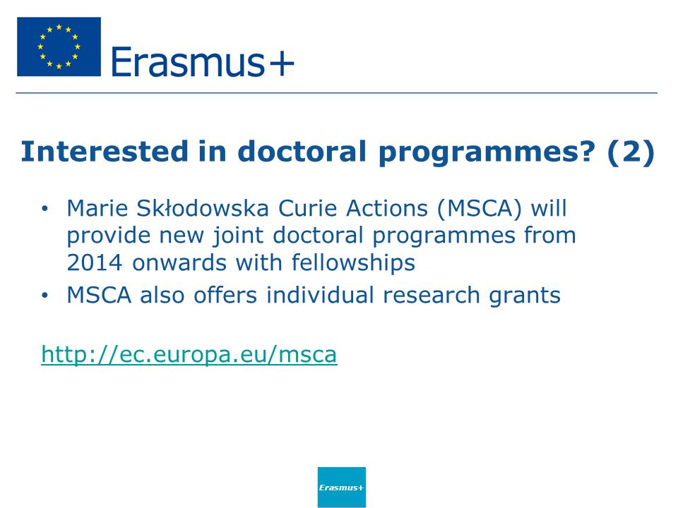 Interested in doctoral programmes (2)