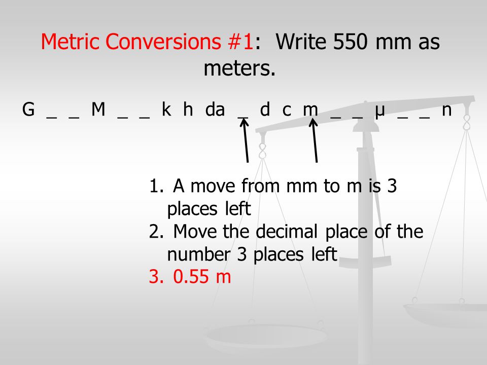 Measurement In Chemistry Factor Label Method Ppt Download
