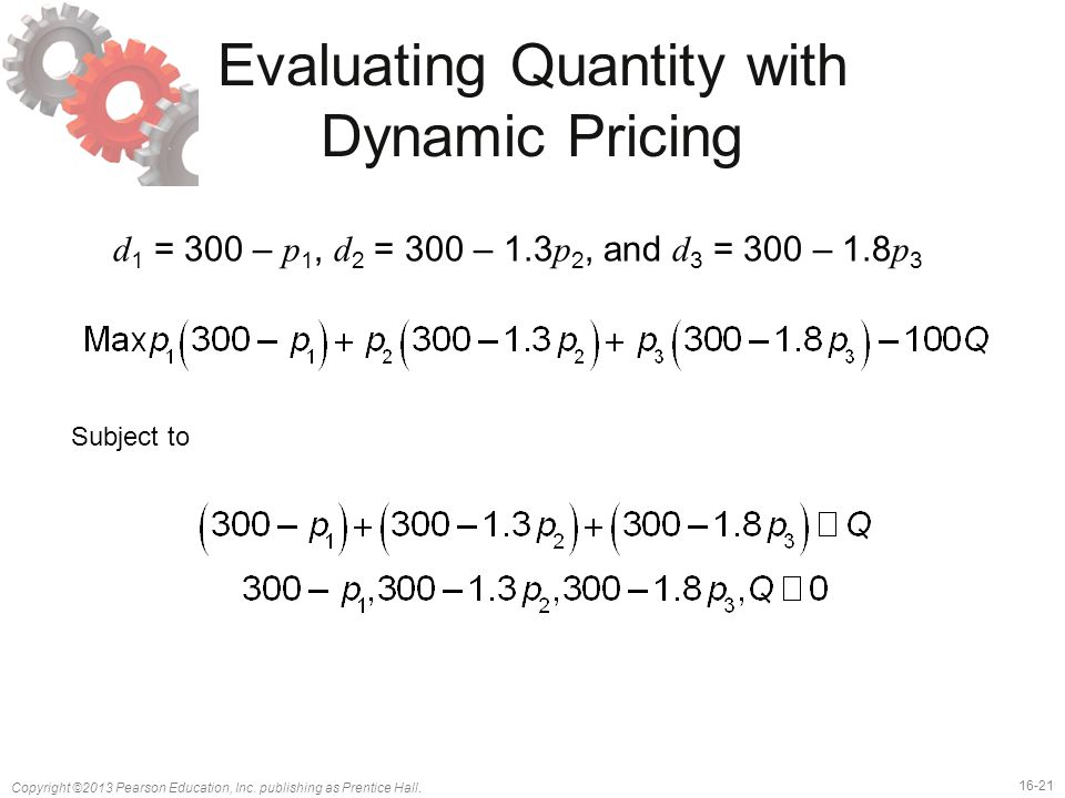 Evaluating Quantity with Dynamic Pricing