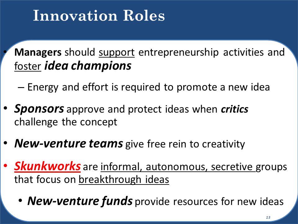Managing Change and Innovation - ppt download