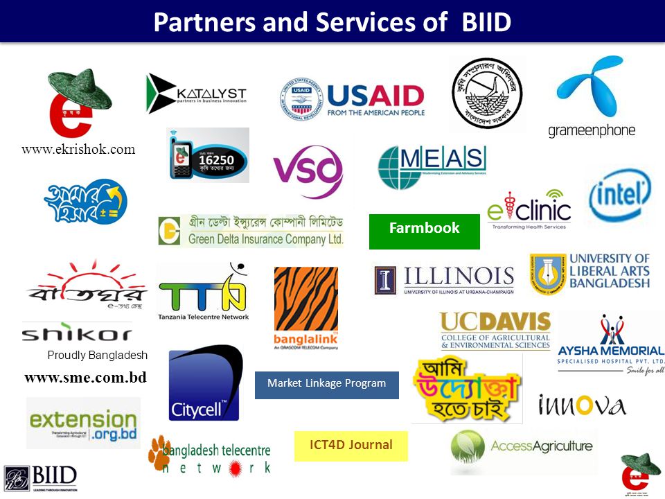 Partners and Services of BIID