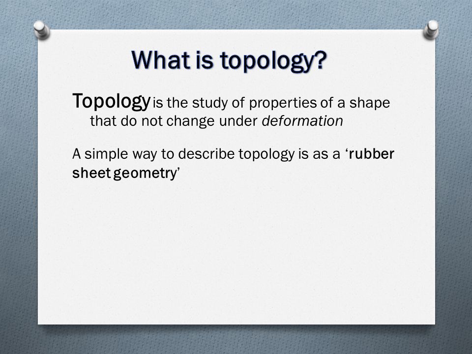 Topology Yan Jie Ryan Ppt Video Online Download