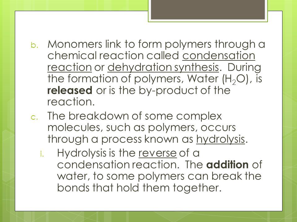 Macromolecules. ppt download