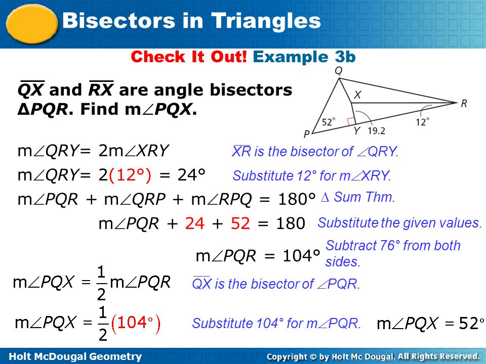 Solved 50. EP and FP are angle bisectors of A DEF. Find