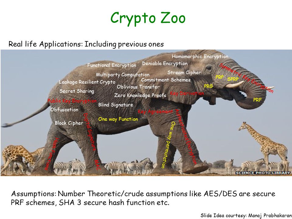 Crypto Zoo Real life Applications: Including previous ones
