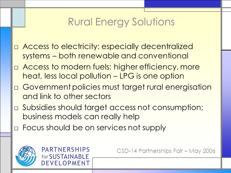 Rural Energy Solutions