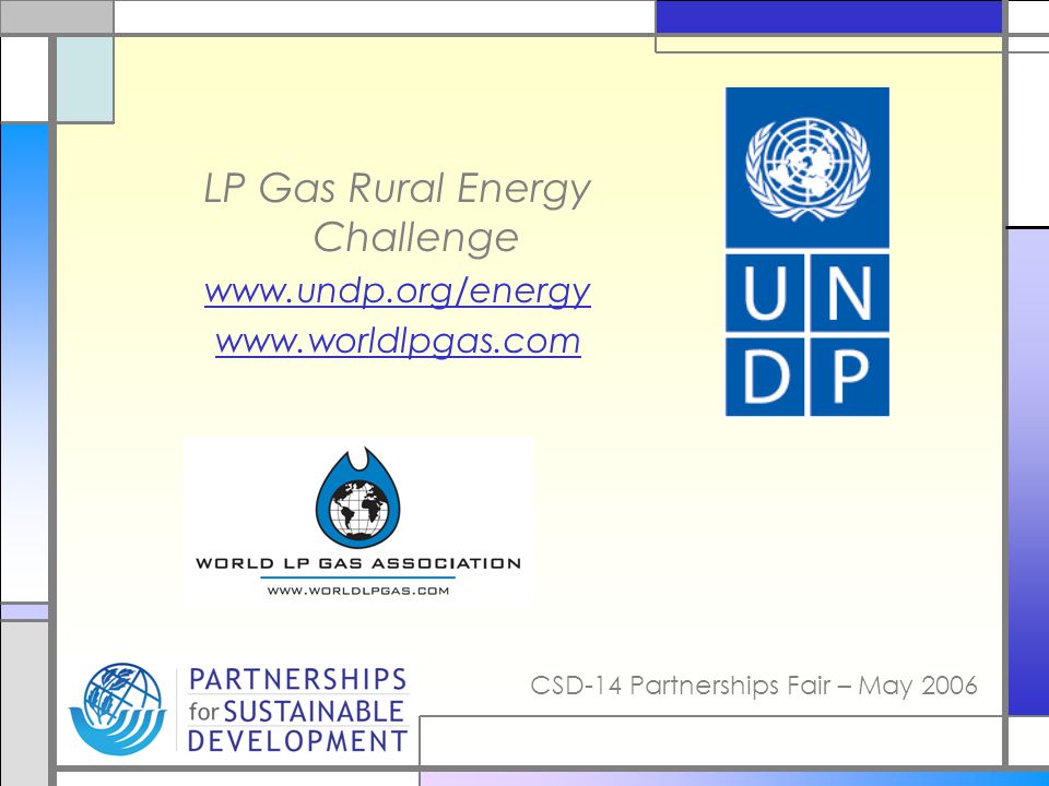 LP Gas Rural Energy Challenge