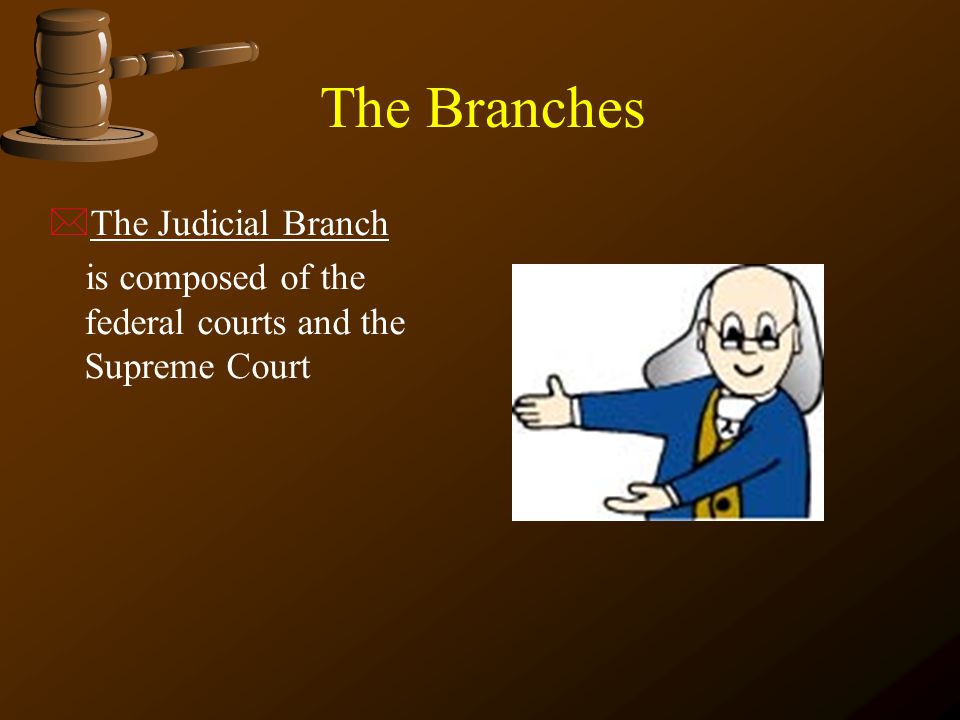 The Branches The Judicial Branch