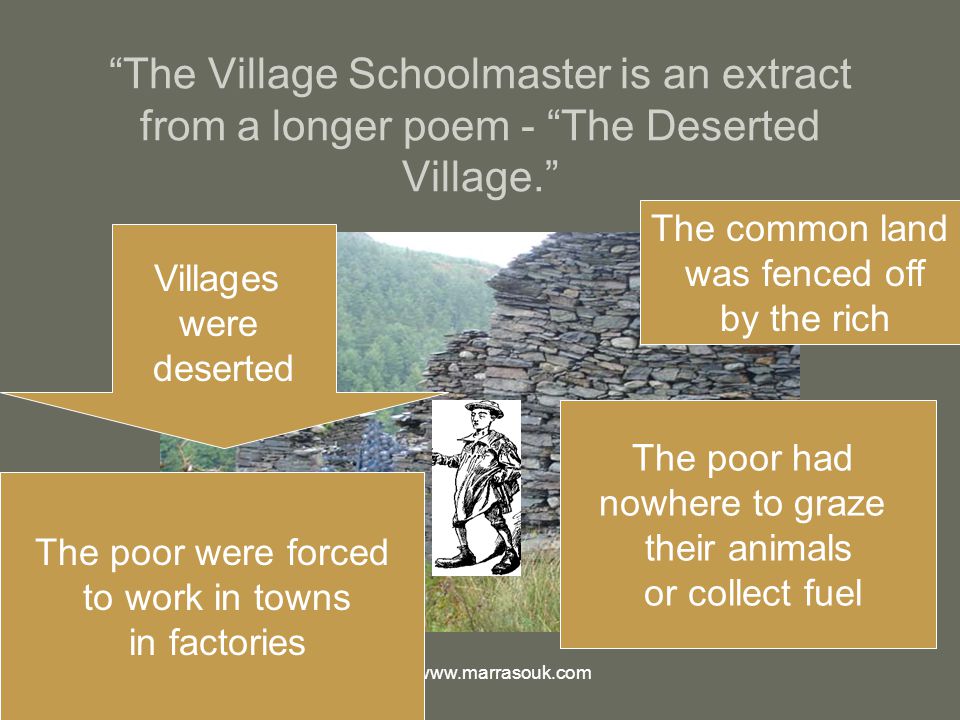 the village schoolmaster summary pdf