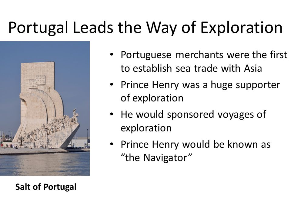 Portugal Leads the Way of Exploration
