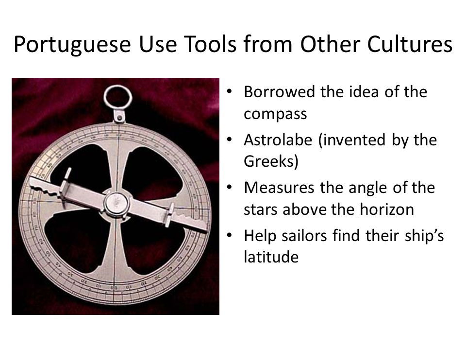 Portuguese Use Tools from Other Cultures
