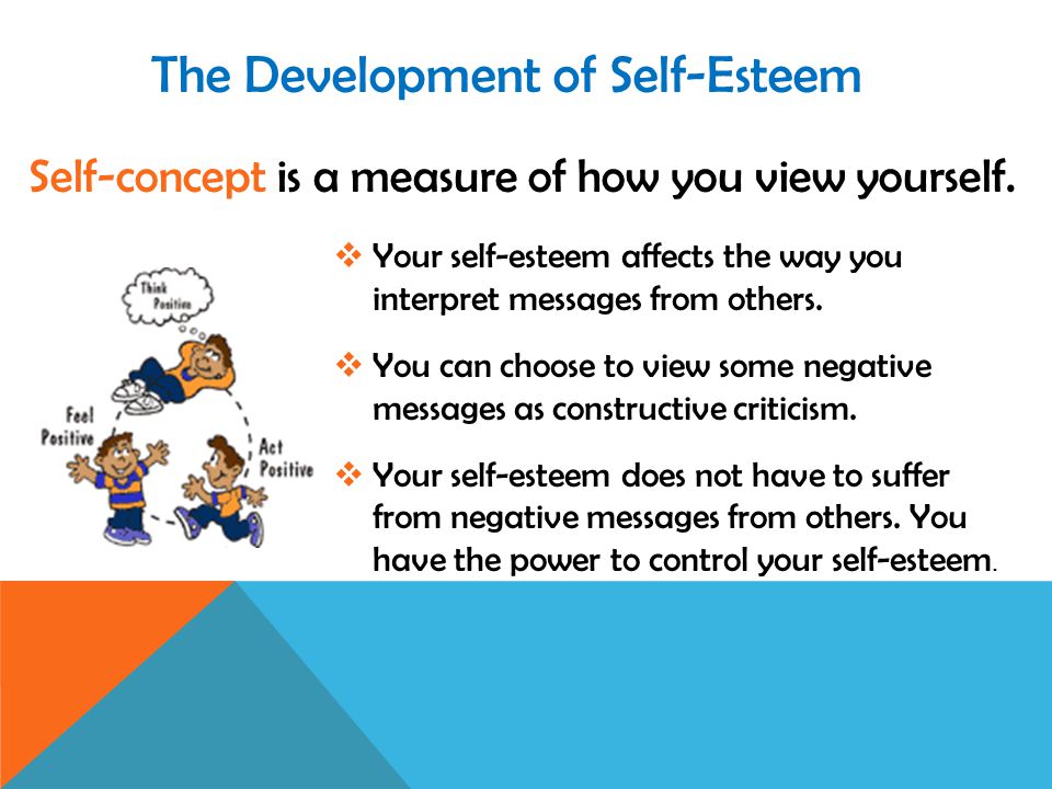 The Development of Self-Esteem