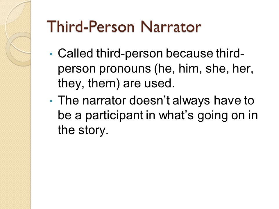 Third-Person Narrator