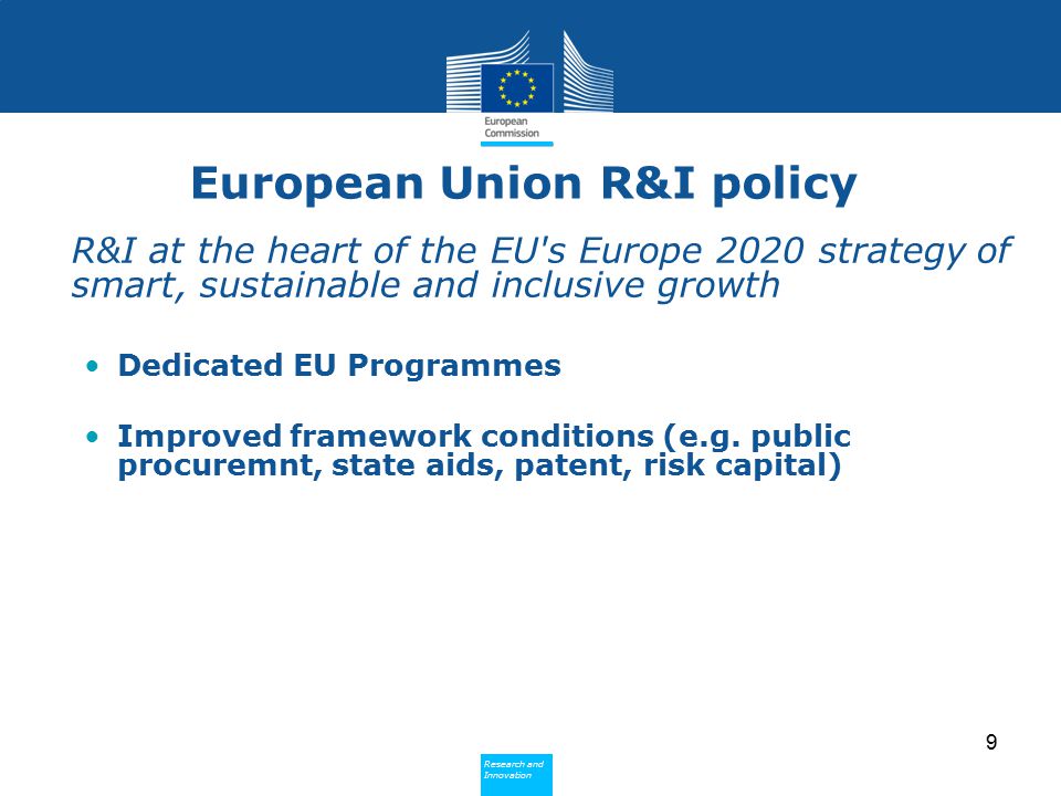 European Union R&I policy