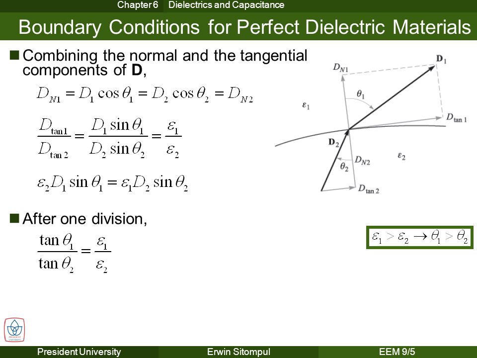 Boundary Conditions for Perfect Dielectric Materials - ppt video 