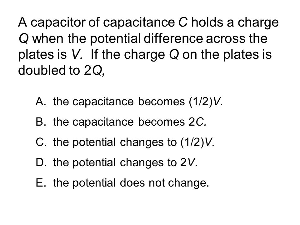 Section 24 1 Capacitance Ppt Download