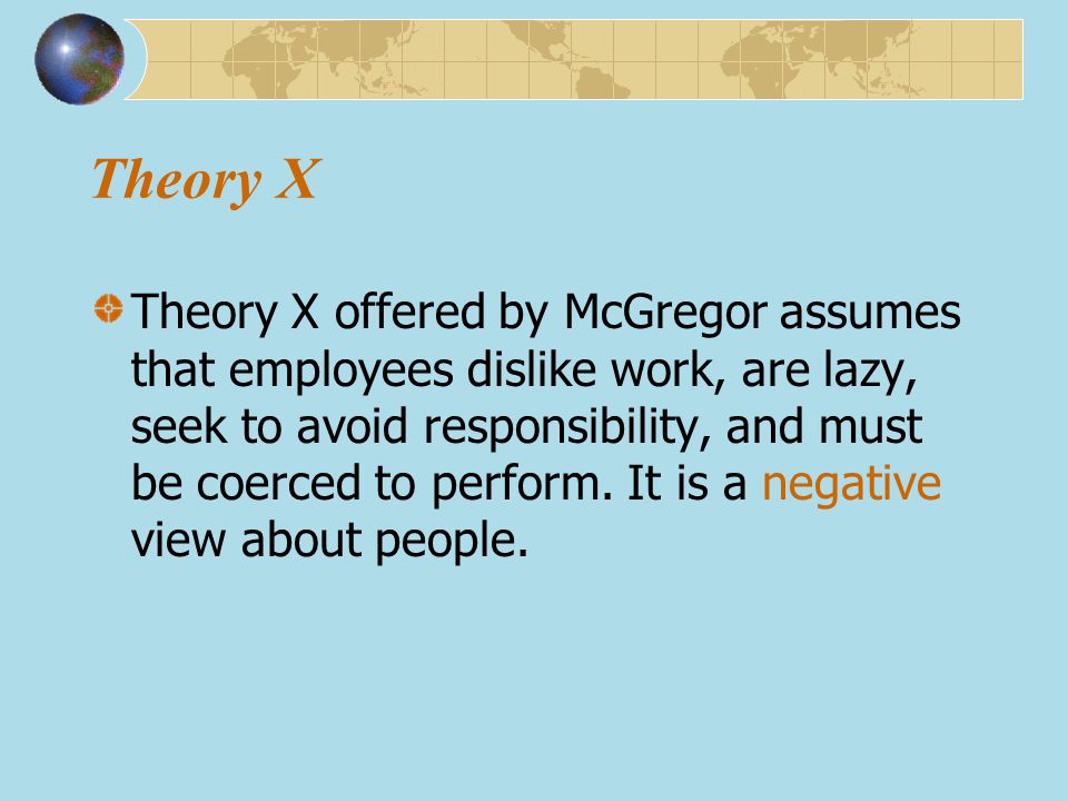 Theory X