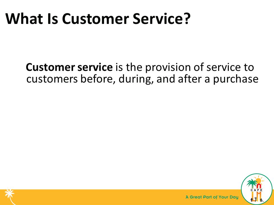 What Is Customer Service
