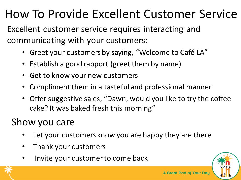 How To Provide Excellent Customer Service