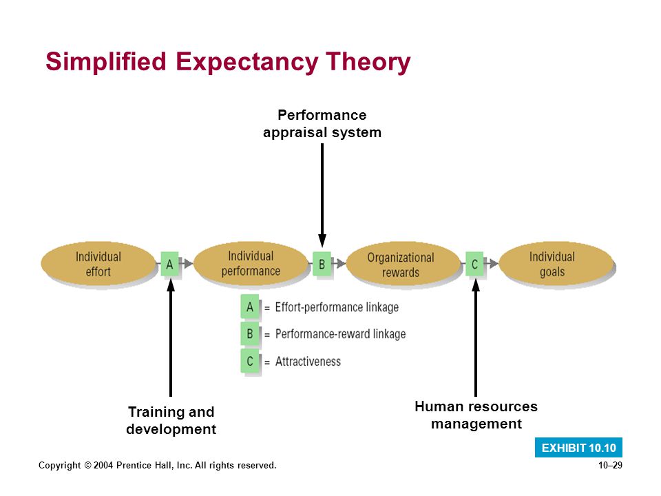 Simplified Expectancy Theory