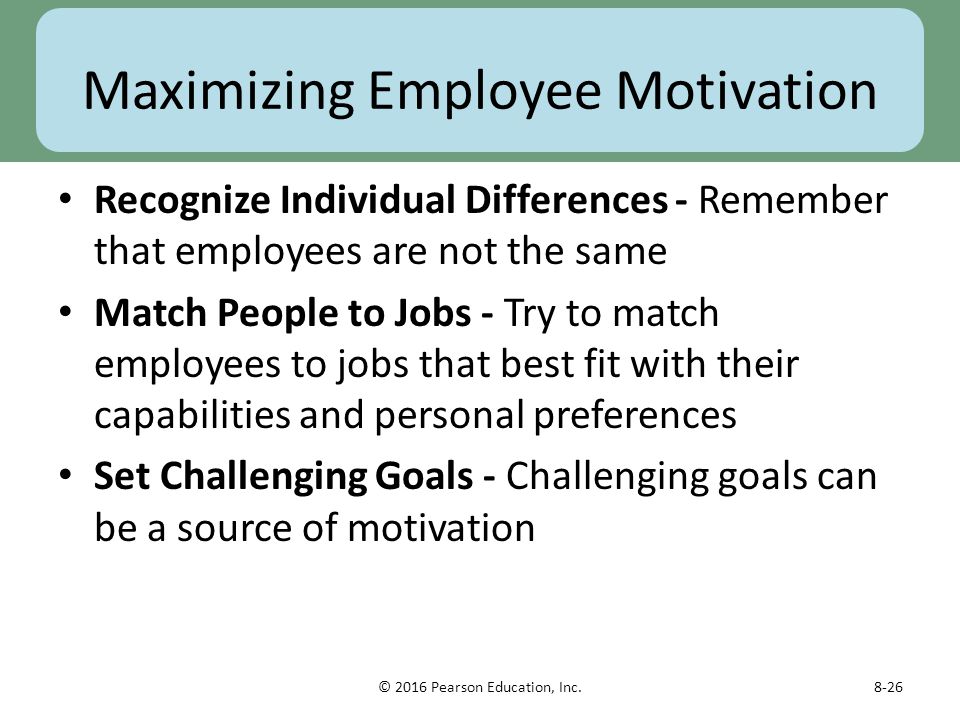 Maximizing Employee Motivation