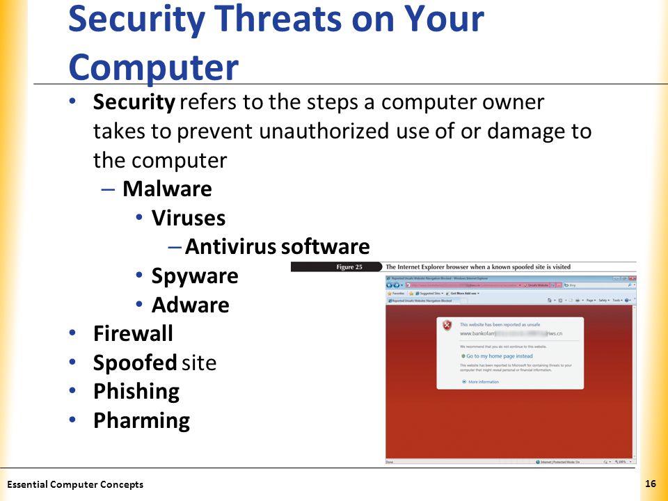 Security Threats on Your Computer