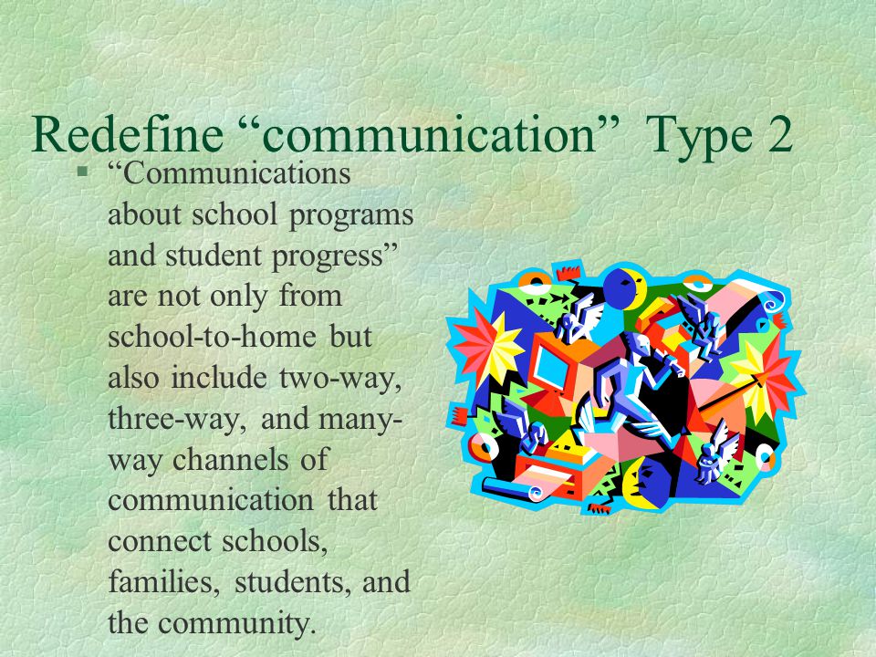 Redefine communication Type 2