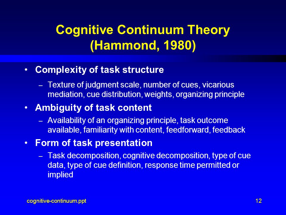 continuum model definition