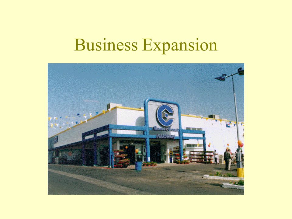 Business Expansion