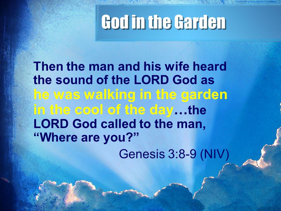 God in the Garden