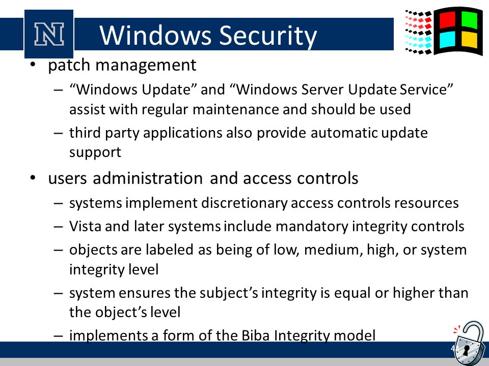 Windows Security patch management
