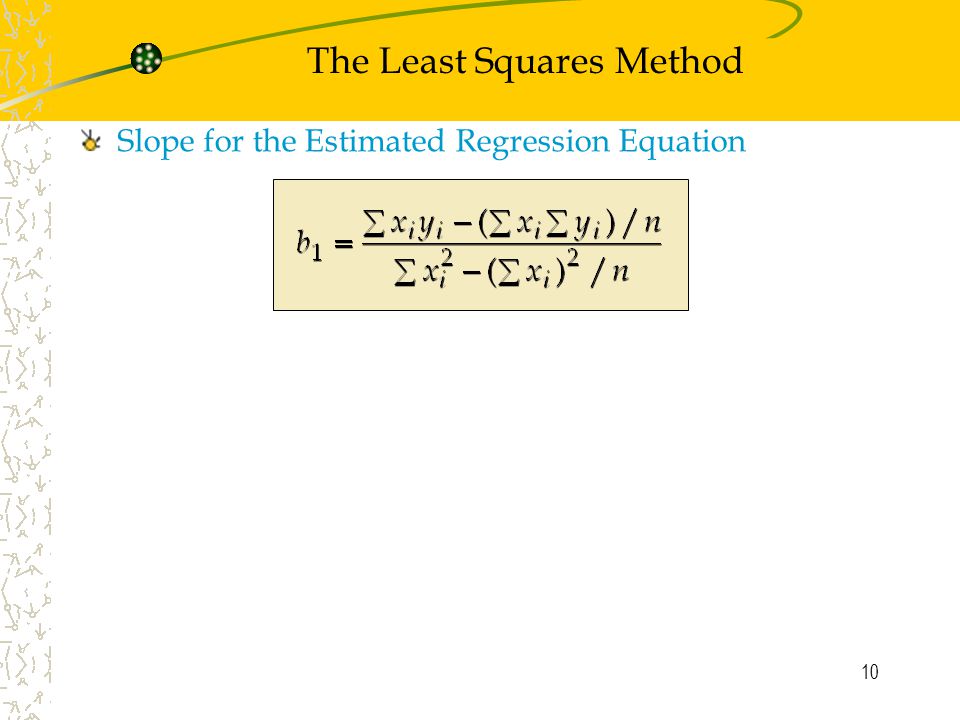 The Least Squares Method