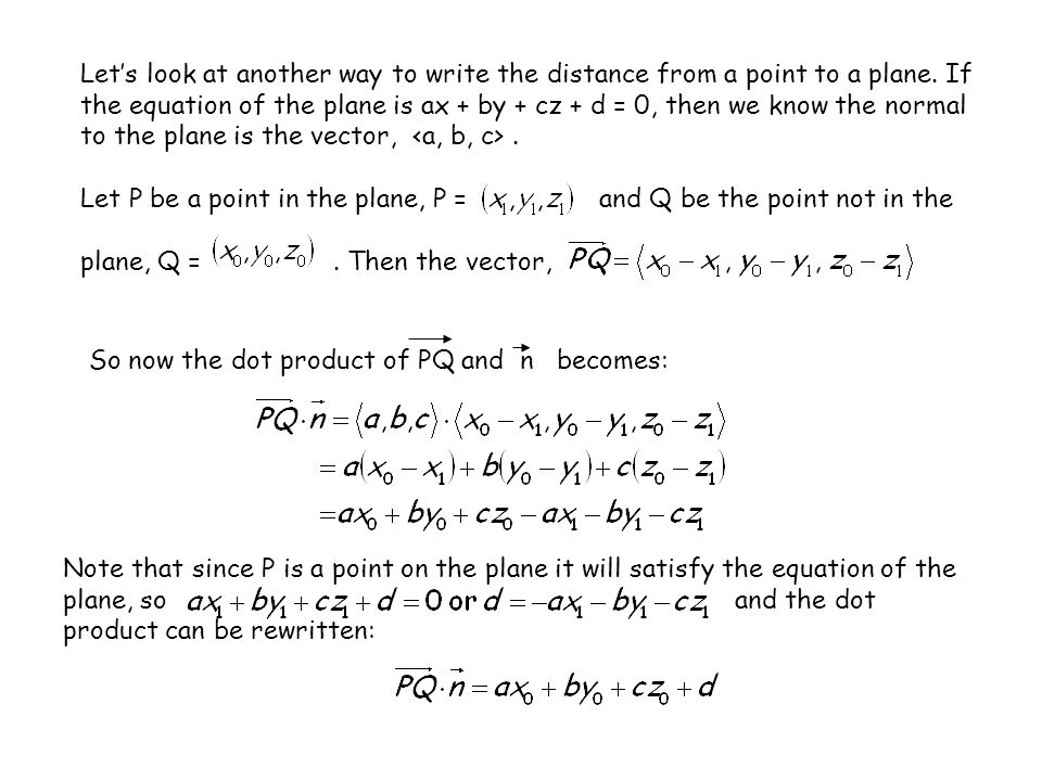 Chapter 7 Vectors And The Geometry Of Space Ppt Video Online Download
