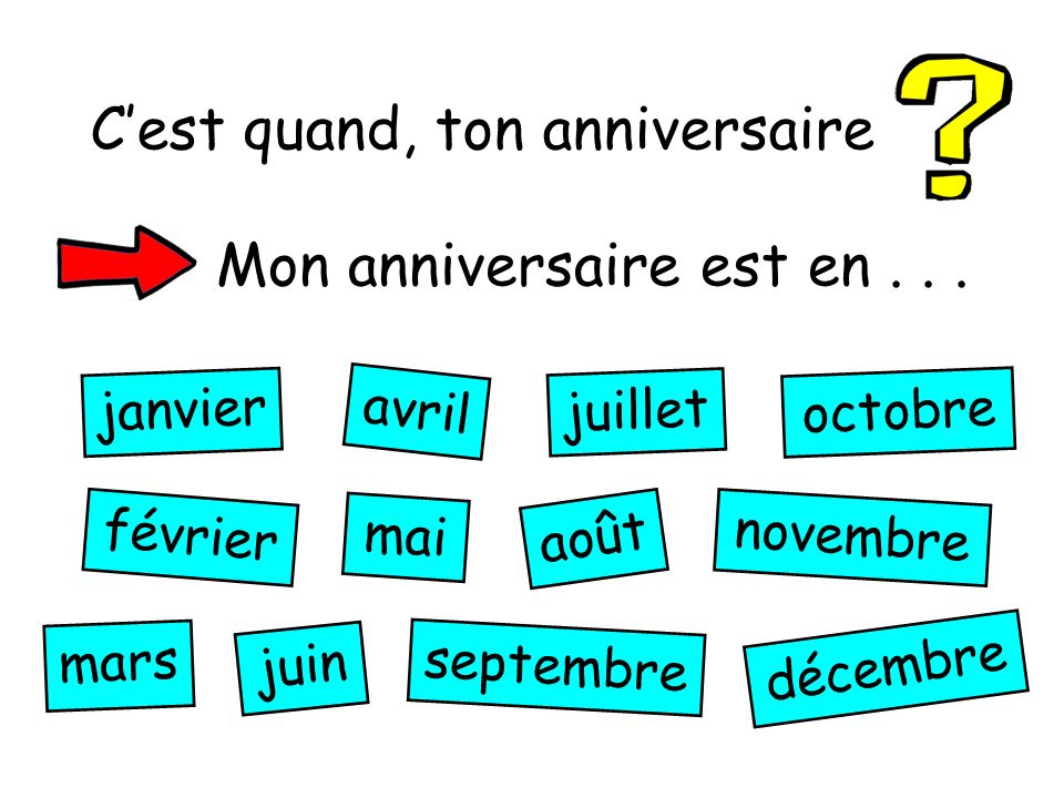 Quand c est. Mon anniversaire топик по французскому. C est quand ton anniversaire sondage. Ton anniversaire c'est quelle Date перевод заданий. Mico demande a quand est ton anniversaire перевод с французского.