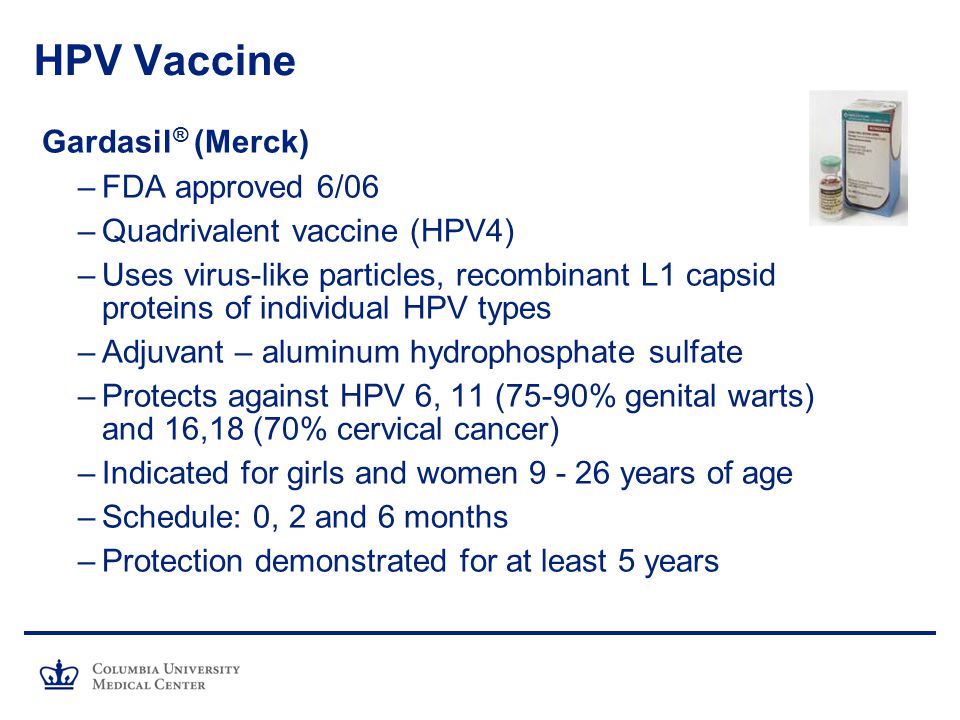 human papillomavirus vaccine ppt