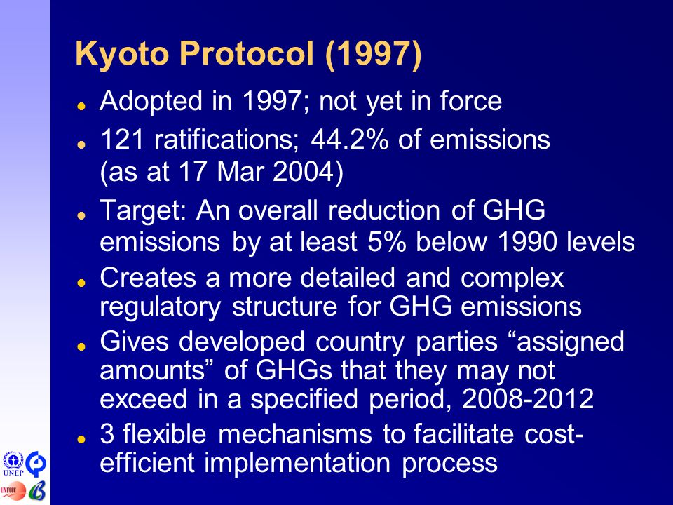Unfccc Kyoto Protocol Joint Implementation Ji Ppt Download