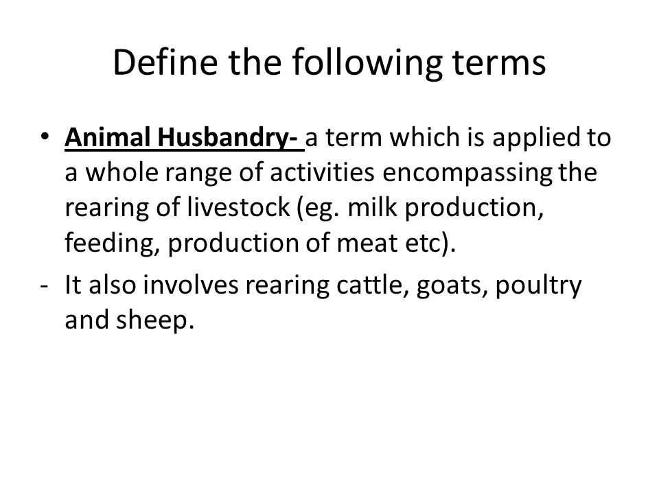 Dairy Farming. - ppt video online download